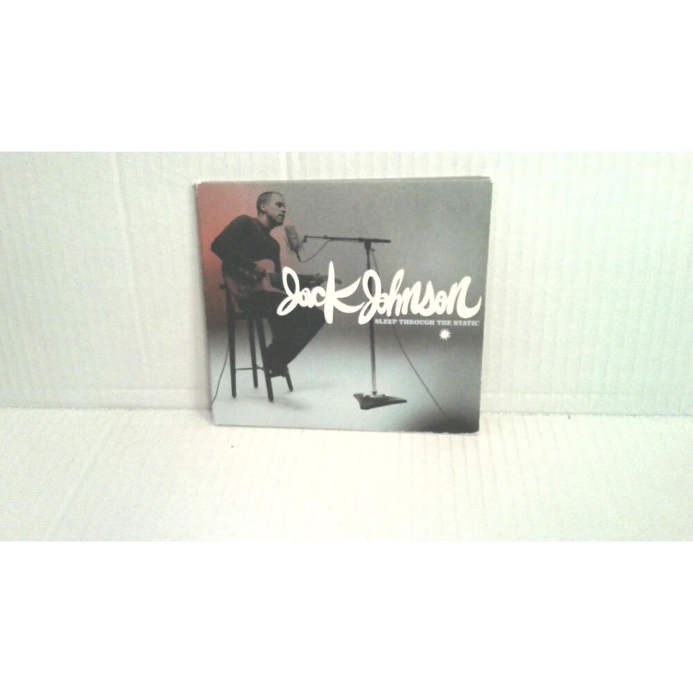 Jack Johnson Sleep Through The Static CD 2008 Brushfire Records Digipak